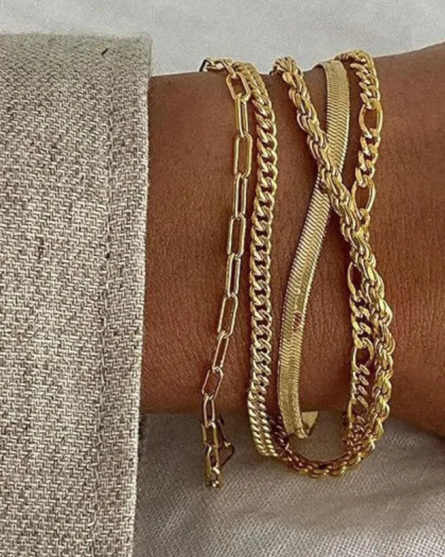 Women's Minimalist Bracelet Set