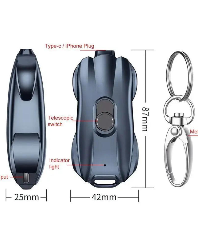 Ultra-Thin Keychain Charger
