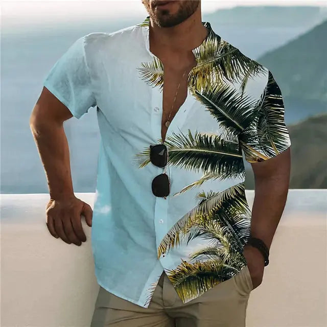 Summer Hawaiian Floral Shirts