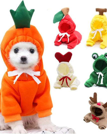 Fruit Pet Coat Hoodies