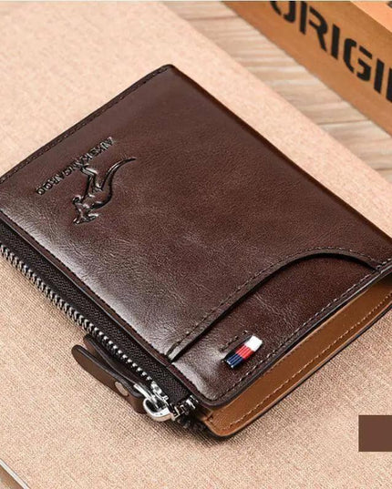 Men's "RFID" Blocking Leather Wallet "Waterproof"