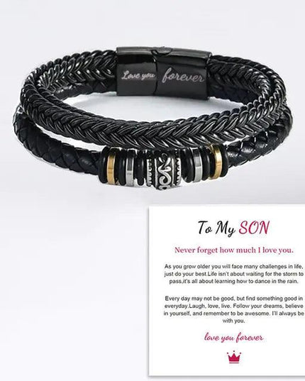 Braided Leather Bracelets