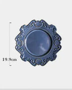 Baroque white large bowl