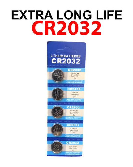 5 x New LITHIUM BATTERY 3V CR2032 CR 2032 BR2032 DL2032 Remote Button Cell Watch