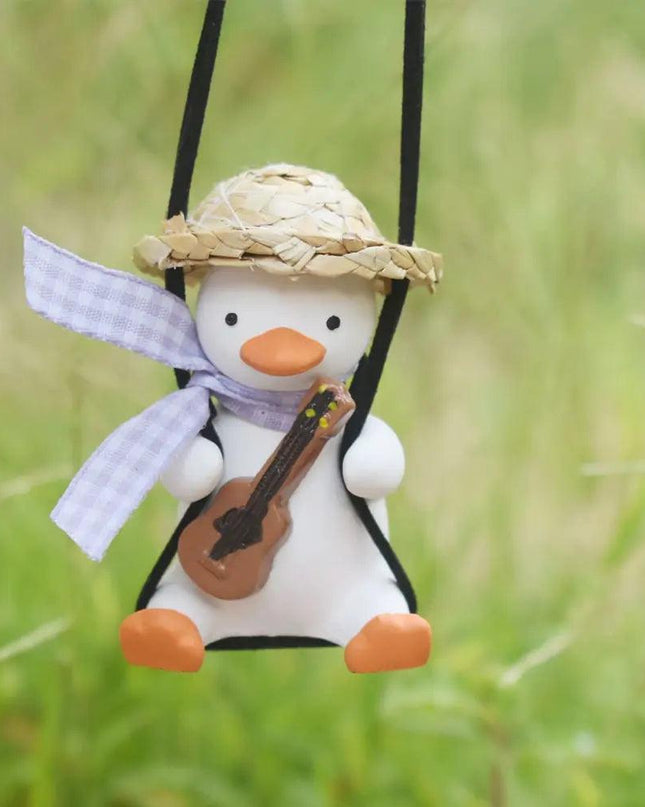 Car Pendant Cute Swinging Duck