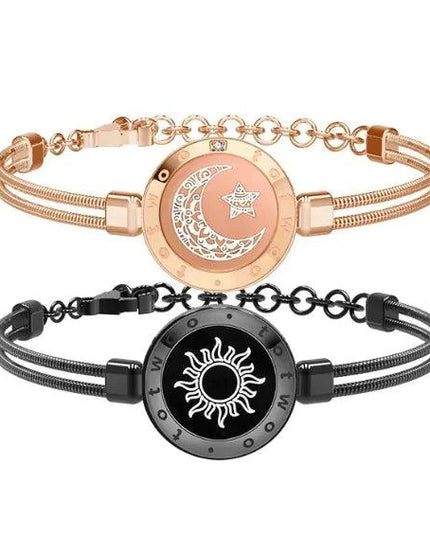 Sun & Moon Smart Sensor Couple Bracelets