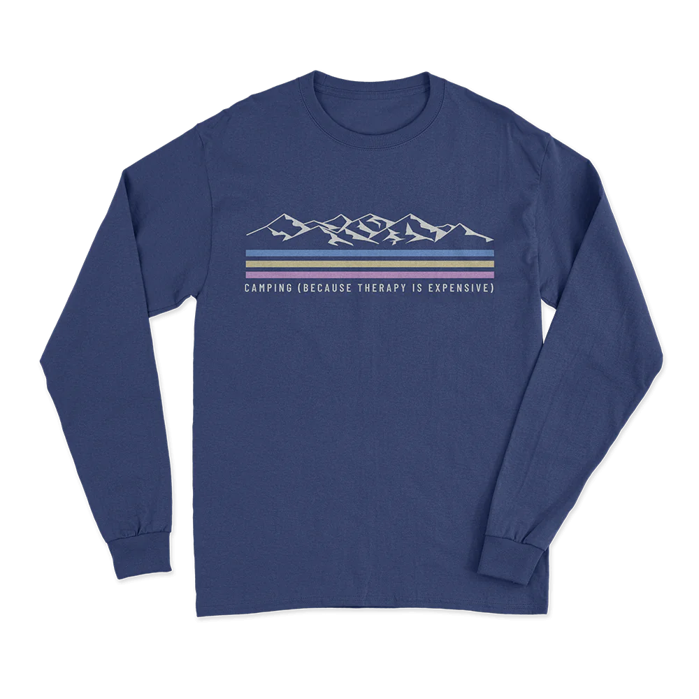 Camping Lines Long Sleeve Shirt