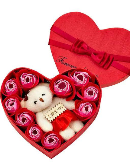 10 Soap Flower Gift Box