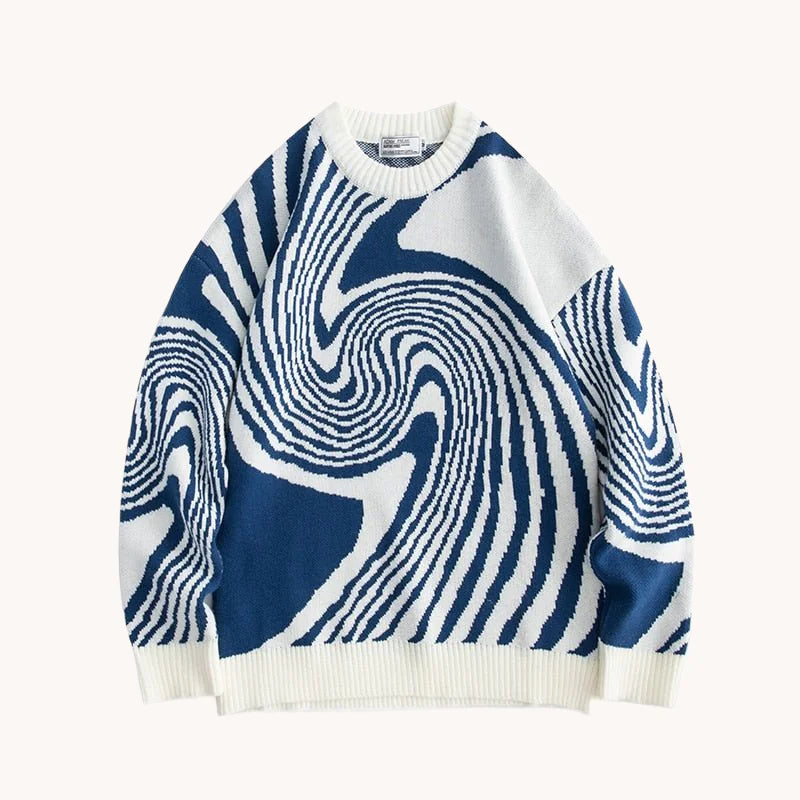 Swirl Illusion Sweater