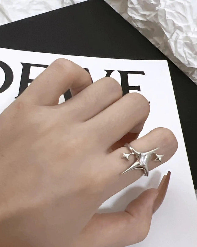 Shiny Unisex Crystal Rings