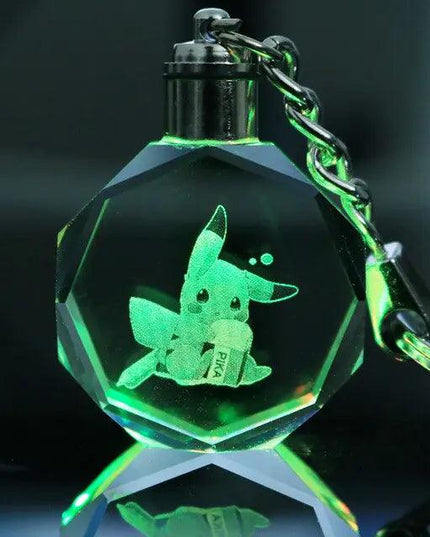 Pokemon Crystal Lamp Keychain