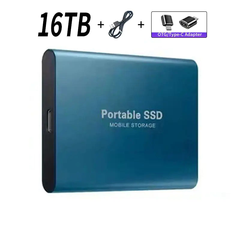 Portable SSD External Storage Hard Disks