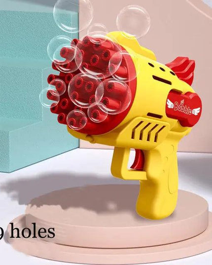 Automatic Soap Rocket Bubbles