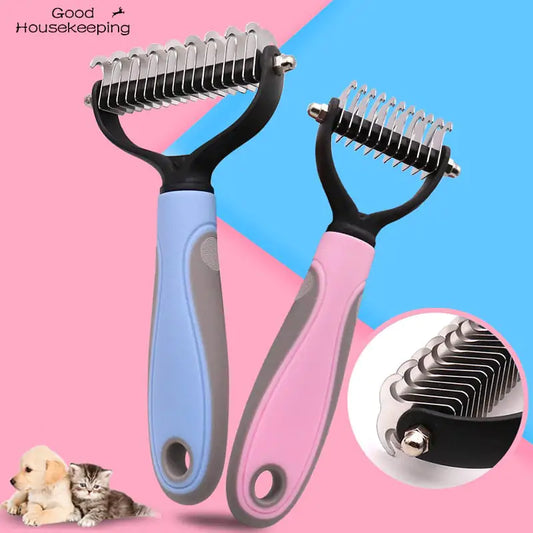 Pet Brush Double-Sided Hair Removal Comb