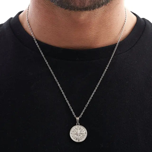 Vnox Layered Necklaces for Men