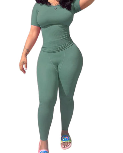 Slim-Fit Casual Two-Piece Suit