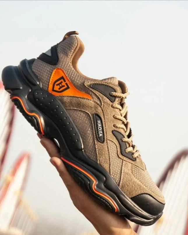 Men Steel Toe Outdoor Safety Work Shoes