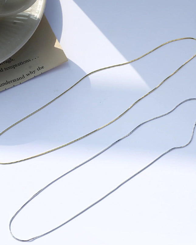 Square Chain Necklace