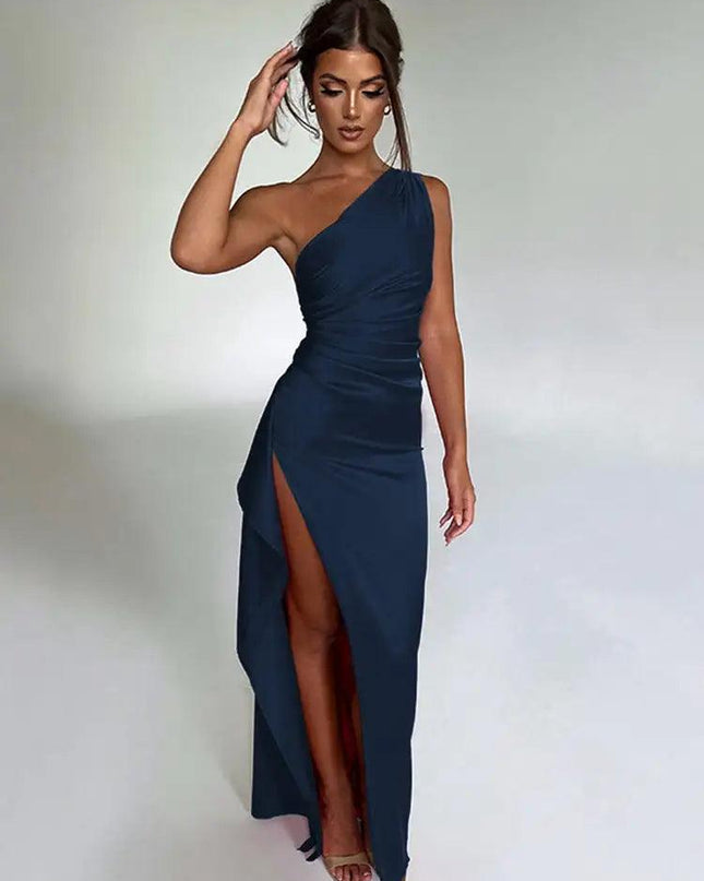 Satin Maxi Dress