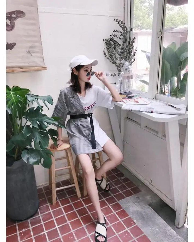 Chic Versatility Letter Dress