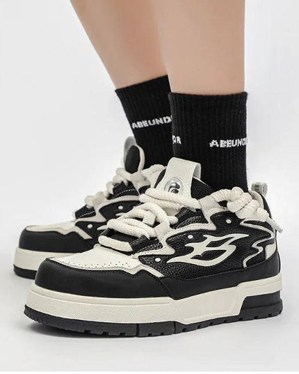 Men's Platform All-match Height Increasing Niche Personality Korean Casual Shoes