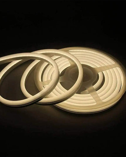 1M 2M 3M 5M 12V Flexible Sign Neon Lights Silicone Tube LED Strip Waterproof USA