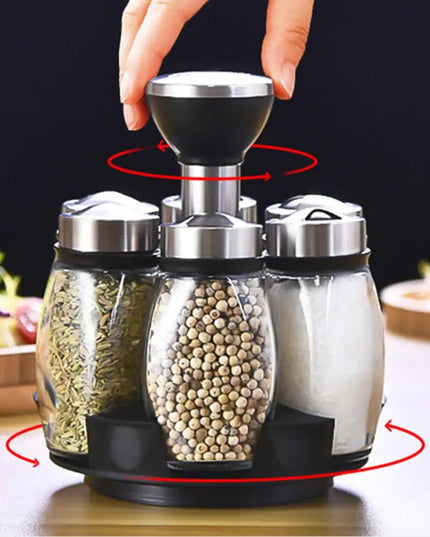 Rotated Spice Shelf Rack