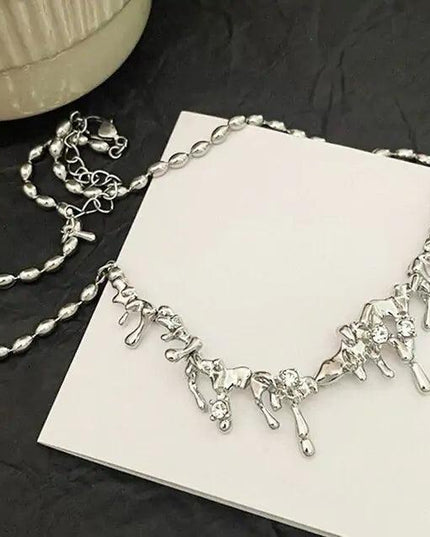 Lava drop & Star Shape Necklaces