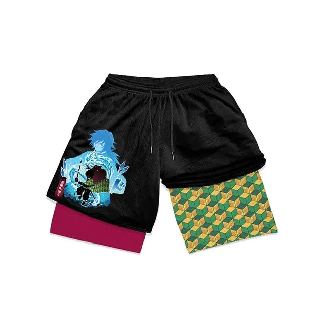 Anime Gym Shorts