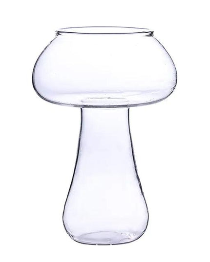 Mushroom Design Glass