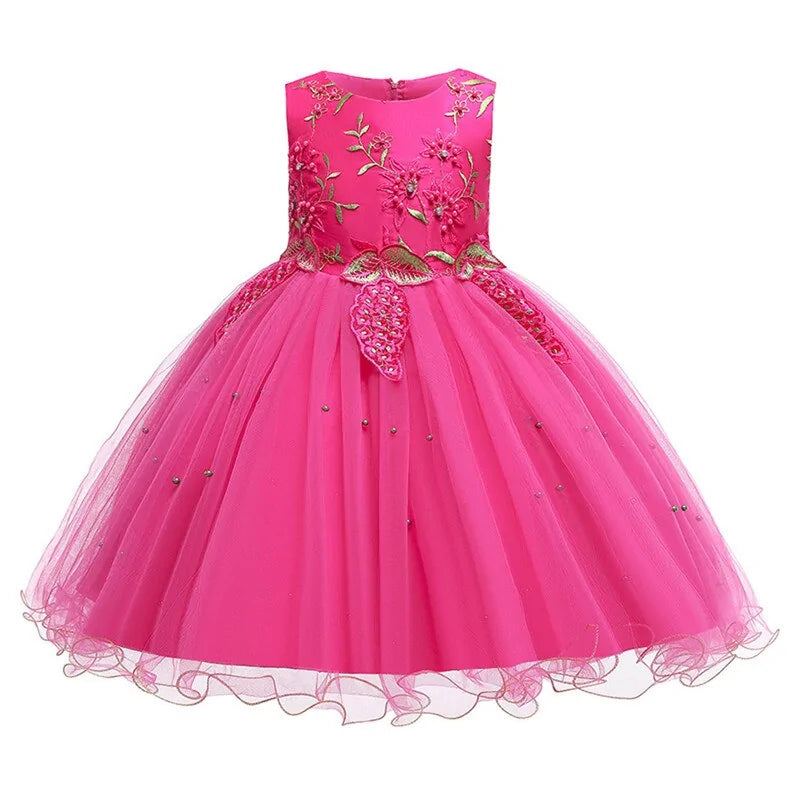 Flower Tulle Dress