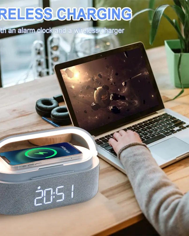 Wireless Charging Pad Alarm Clock