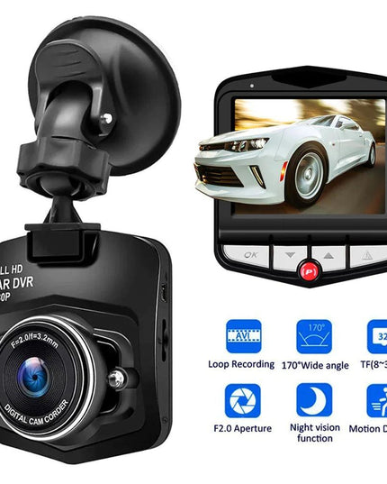 2.4'' Full HD 1080P Dash Cam Car DVR Front or Rear Camera Night Vision G-sensor