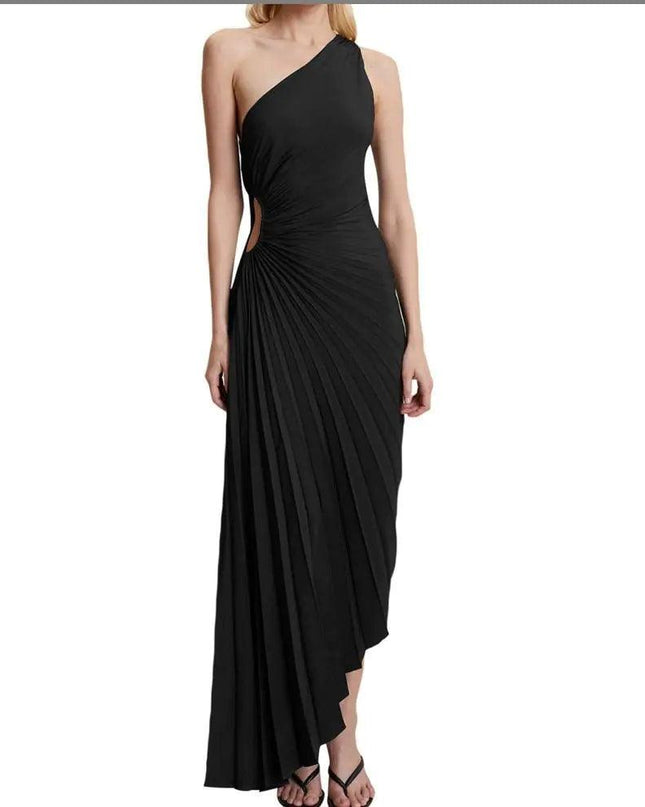 One Shoulder Asymmetrical Dress