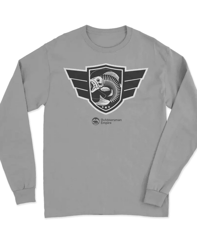 Fishing Air Force Men Long Sleeve Shirt