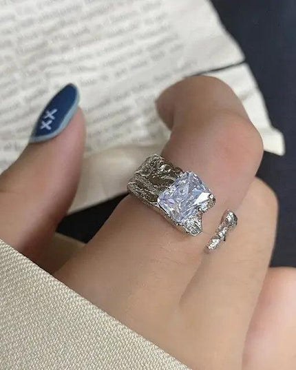 Zircon Adjustable Ring