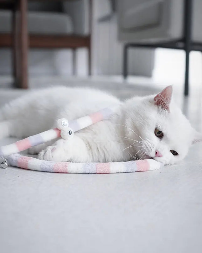 Toy Feather Cat Teaser Wand