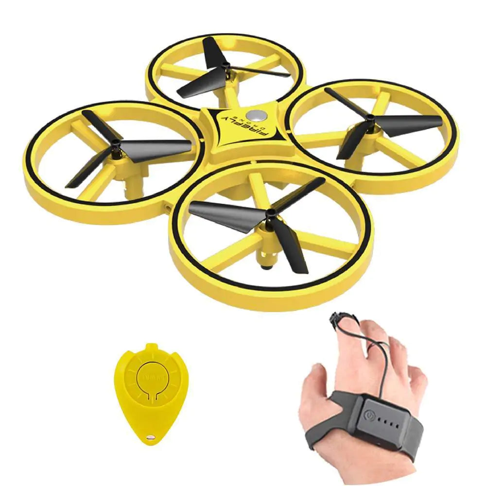 Dazzling Mini Helicopter UFO RC Drone Toy