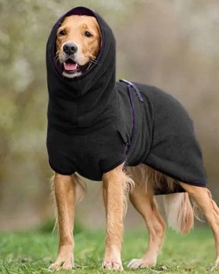 New Fleece High Collar Big Dog Sweater