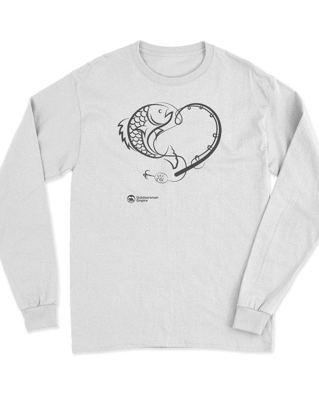 Fishing Heart' Long Sleeve Shirt