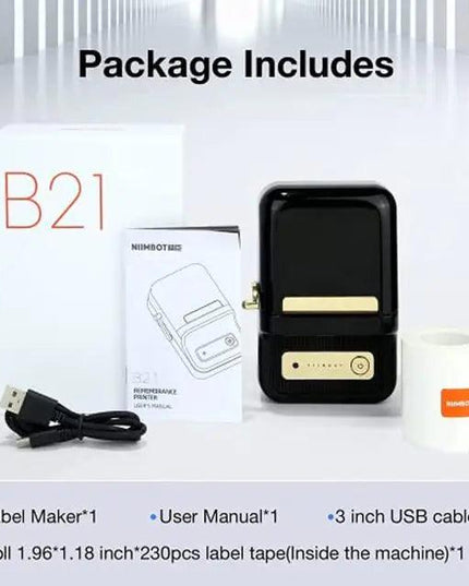 Portable Wireless Label Printer