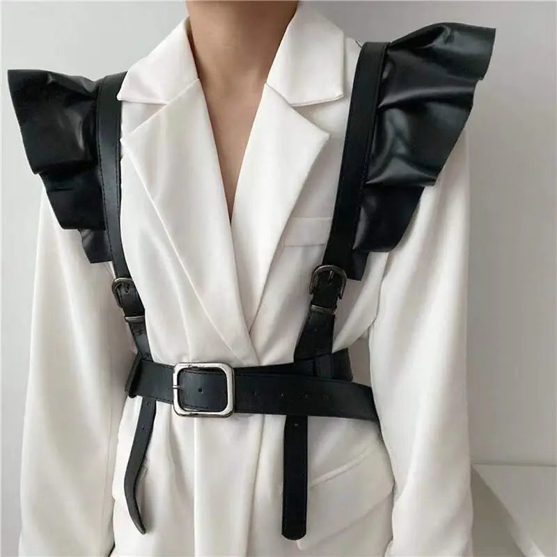 Double Shoulder Strap Fashion Belt