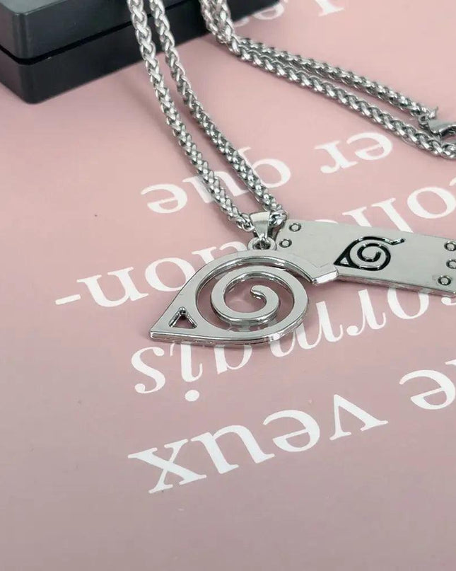 Japanese Ninja Pendant Necklace