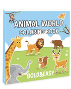 Animal World Coloring Book