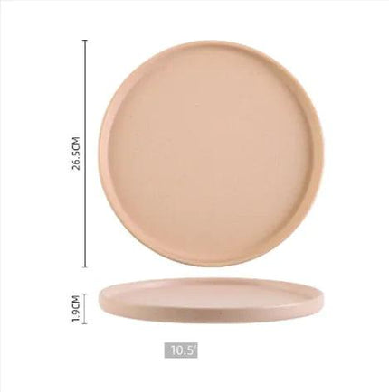 Japanese Ceramic Bowl and Plate Set – Perfect for Ramen, Salads, and More