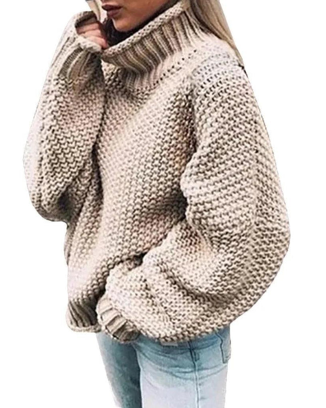 Knitted Turtleneck Sweater