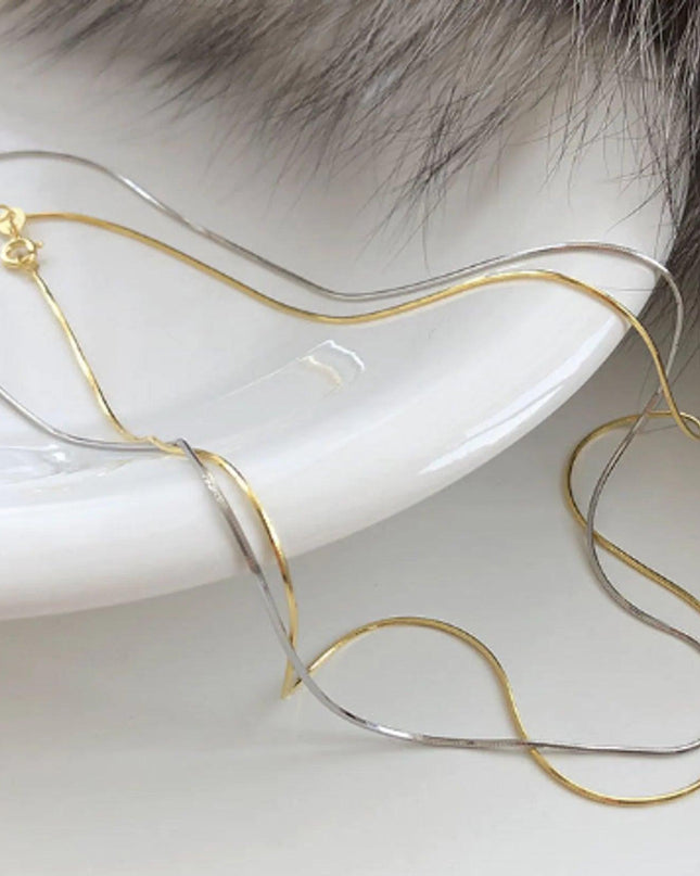 Square Chain Necklace