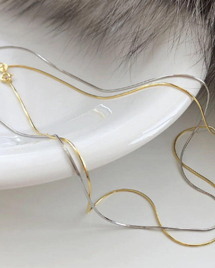 Square Chain Necklace