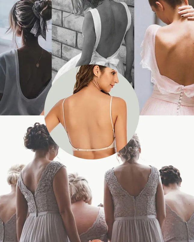 Backless Bra U Shape Backless Ultra Thin Bralette