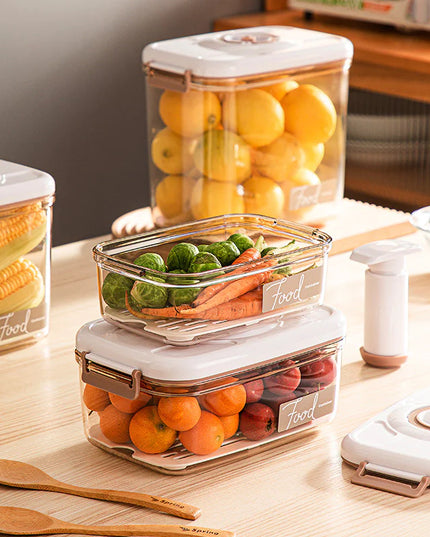 Food Vacuum Storage Box with Free Vacuum Sealer